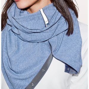 Blue Striped lululemon vinyasa scarf
